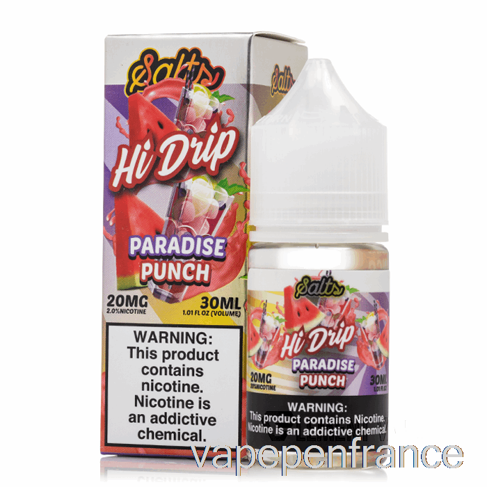 Paradise Punch - Sels Hi-Drip - Stylo Vape 30 Ml 20 Mg